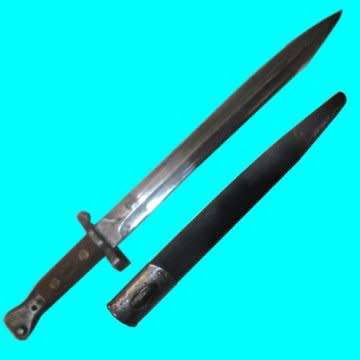 Boer War - 1891 British Pattern 1888 MK 1 Type 2 Wilkenson London Bayonet.
