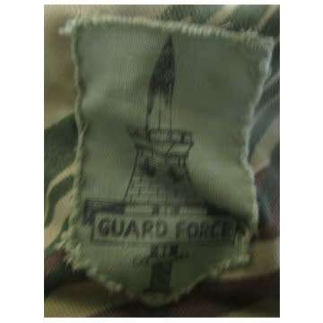 Rhodesian Camo Cap With Guard Force Badge - Approximately Size 55/56.
