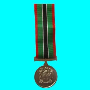 Operational Medal For Southern Africa Full Size With Ribbon Mumbered.