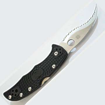 Spyderco Matriach Kerabit Close Combat Pocket Knife with Locking Blade.
