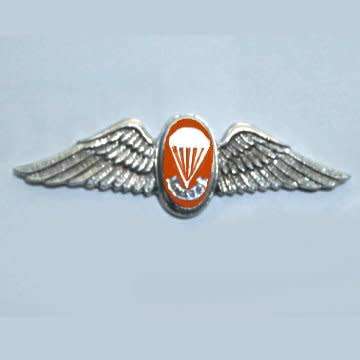 S.A. Parachute Free Fall Instructer Mess Dress Wing.