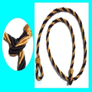 S.A.D.F. Lenyard.- Black and Gold - Royal Logistics.