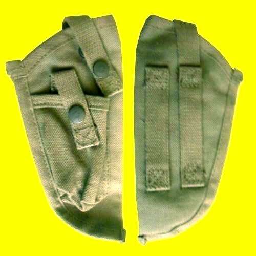 S.A.D.F Border War Period Officers Fast Draw Nutria Webbing Holster.
