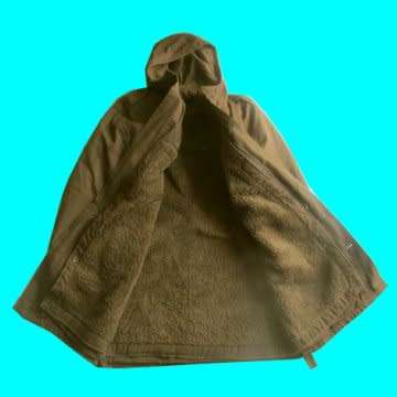 Bushwar Period Aapjas With Woolen Inner And Hood - Marburg Mnfrs 1984 - Extra Large.