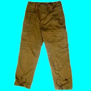 S.A.D.F. - Pants - Nutria - Border War Period - Manufactured by Marburg - Large - 1978.