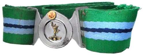 S.A.D.F. Signallers Stable Belt with O.F.S. Button.