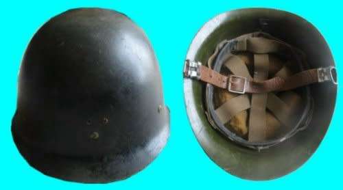 S.A. Special Forces and Para Training Helmet manufactured in West Germany.