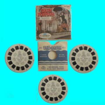 View Master - With Three Reels - Mary Poppins With Story Booklit - Original