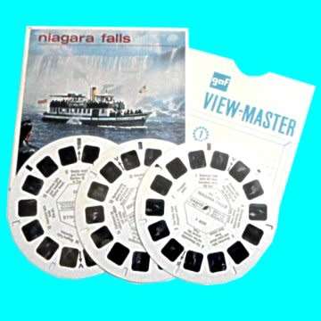 View Master Reels - Niagara Falls - 3 Reels in original Packet.