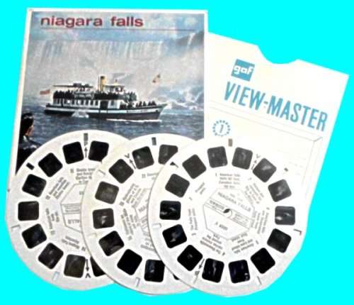 View Master Reels - Niagara Falls - 3 Reels in original Packet.