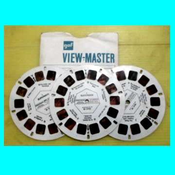 View Master Reels - Superman - 3 Reels in envelope.