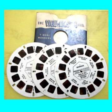 View Master Reels - Moonraker - 3 Reels in envelope.