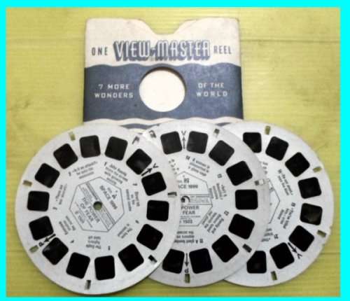 View Master Reels - Space 1999 - 3 Reels in envelope.