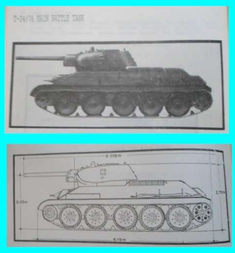 S,A.D.F. Military Intelligence Border War Period Manual on Tanks used in Africa - Scarce.