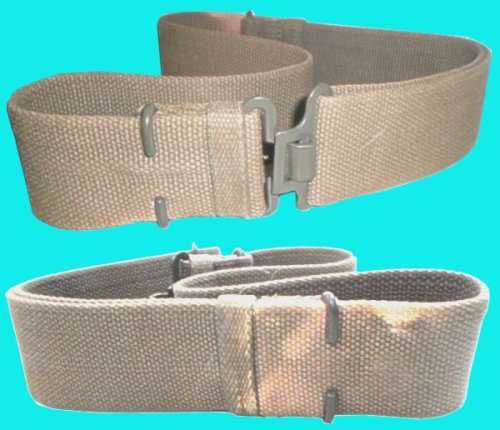 S.A.D.F Webbing Belt - This is a plain belt with no facilities to fit things to.