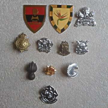 A Lot Of Badges And Flashes