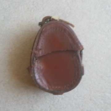 Second World War Leather Compass Carry Case.