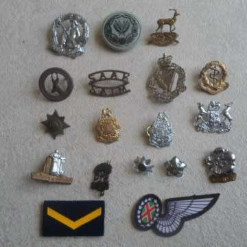 A Mix Match Of Badges.