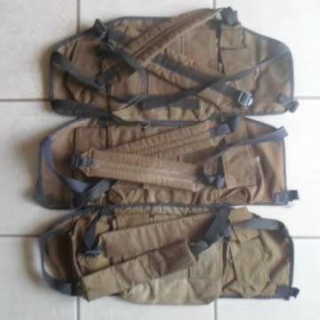 Three Pattern 83 Chest Webbings - Need Mininimum Repear Work.