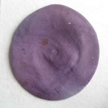 Early Type Recce Beret With Leather Rim And Screw On Bokkoppie.