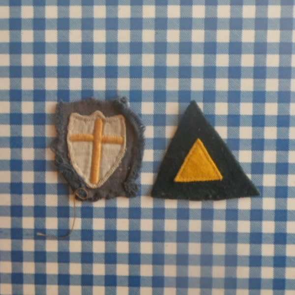 A Lot Of Badges With Scarce 2nd WW And 8th Army Cruisader Cross InsigniaAnd Communist Rank Insignia