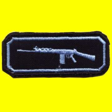 SAAF Marksman Embrioded Sew-on Badge.
