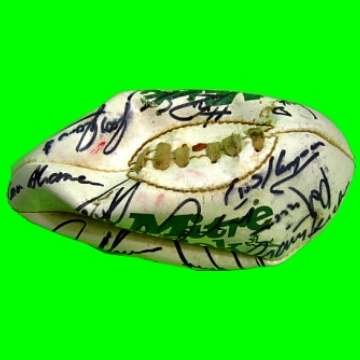 Sharks Signed Rugby Ball 1990.