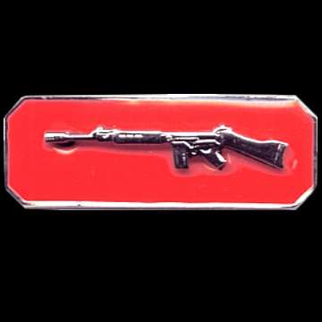 Latest Pattern Sharpshooter Qualification Metal Badge.