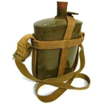 2nd. W.W. Water Canteen with Cork Top.