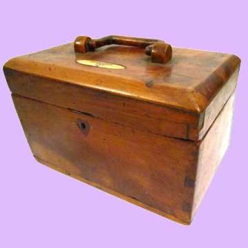 Boer War - Prisoner Of War Box - Made by a Boer War Prisoner In Some Prisoner Camp during 1902.