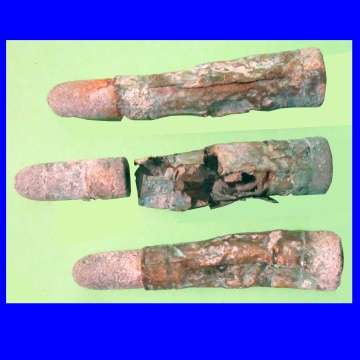 Martini Henry Zulu War Period Cartridge Remnants.