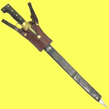 Old German Hunting Sword or Cutlass.