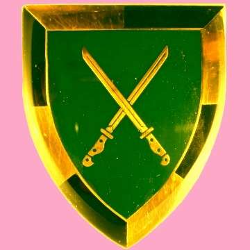 SA Infantry School - Metal Shoulder Flash.