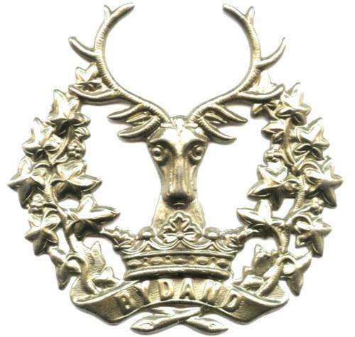 Scottish Regiment Badge.