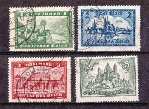 Deutsches Reich Mi 364-67 Used