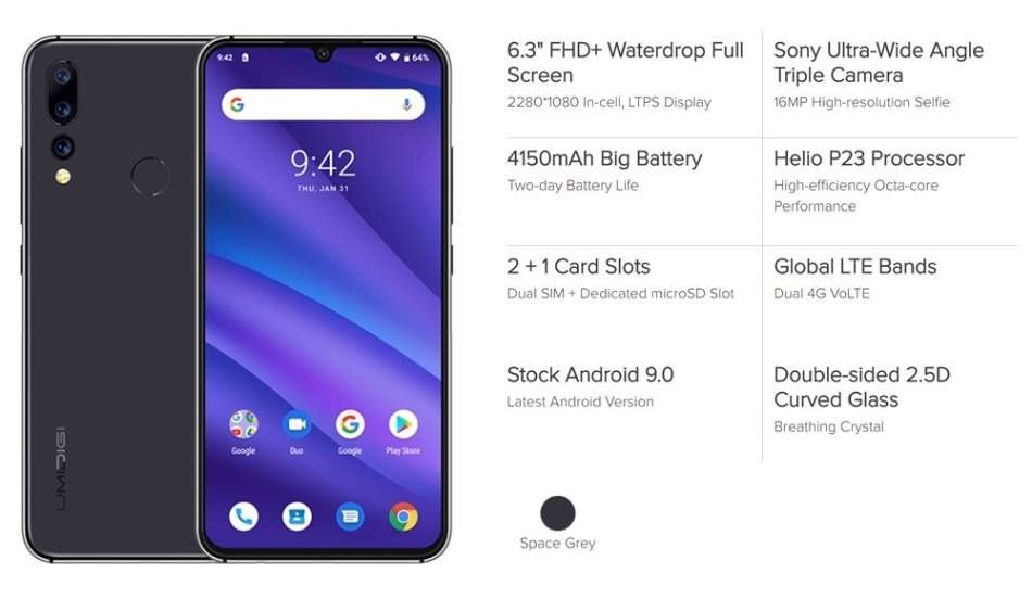 REDUCED!! UMIDIGI A5 PRO! TRIPLE CAMERA VALUE KING! BRAND NEW! FLAGSHIP LEVEL BUILD CLASS! LAST UNIT