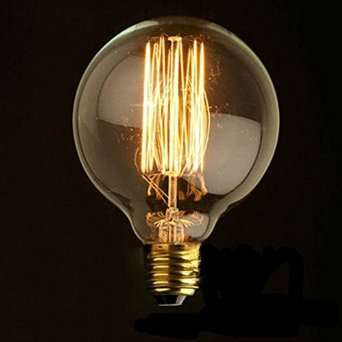 ***NEW PRICE***Retro Incandescent Bulb E27 40W 220V Globe style