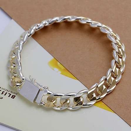 **Hot Sale**  Bracelet 925  Bold 10MM Bracelet