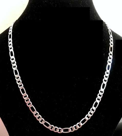 7mm Burnish 925 Sterling Silver Imported Neck Chain Imported Filled Jewelry