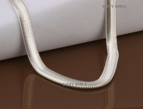 Quality 925 Sterling Silver Unisex Neck Chain Imported filled jewelry