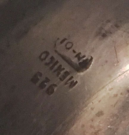 Genuine 30mm Solid 925 Sterling (Mexico) Silver Imported Bangle