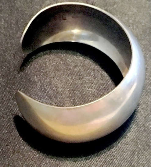 Genuine 30mm Solid 925 Sterling (Mexico) Silver Imported Bangle