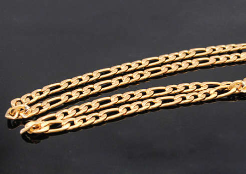 QUALITY Imported 18ct Yellow Gold Filled Imported Unisex Neck Chain