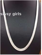 Eye Catching 925 Sterling Silver Quality Neck Chain Imported Filled Jewelry