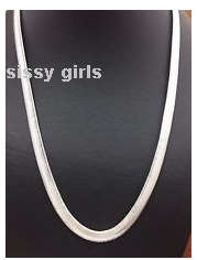 Eye Catching 925 Sterling Silver Quality Neck Chain Imported Filled Jewelry
