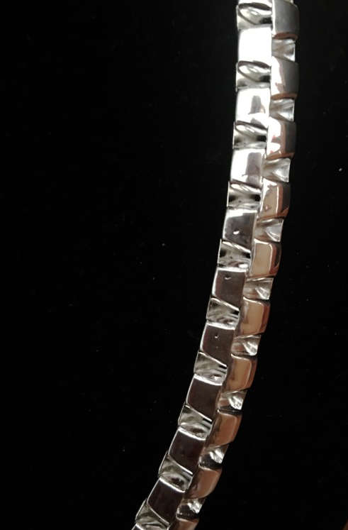 10mm Elegant 925 Sterling Silver Neck Chain Imported Filled Jewelry