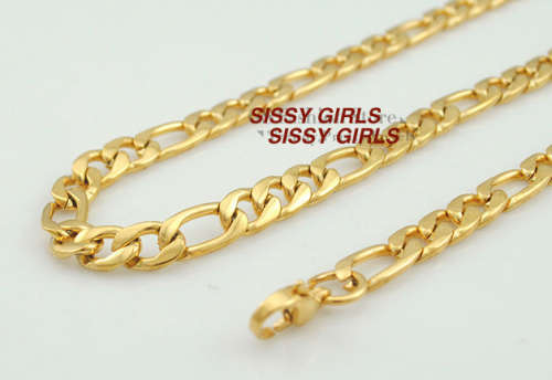 QUALITY Imported 18ct Yellow Gold Filled Imported Unisex Neck Chain