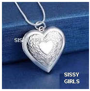 Sparkling Heart Shape Locket with 925 Sterling Silver Imported Filled Neck Chain