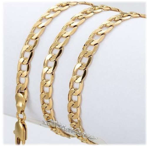 Quality Unisex 8mm 18ct Yellow Gold Filled Imported Neck Chain