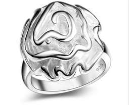 Eye Catching 925 Sterling Silver Rose Ring Imported Filled